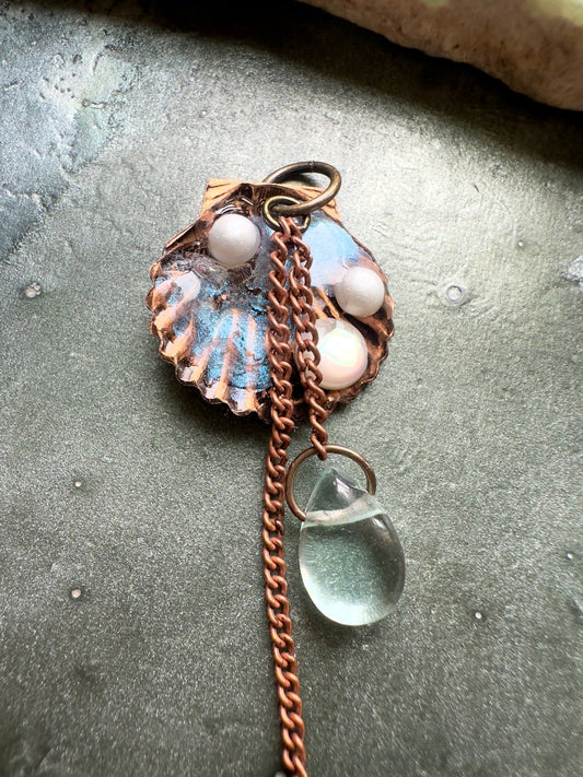 Siren’s Tears - Vintage Drop Pendant Kit - Vintaj Idaho Design - 11/5/2025 - Vintaj Live Shop ID