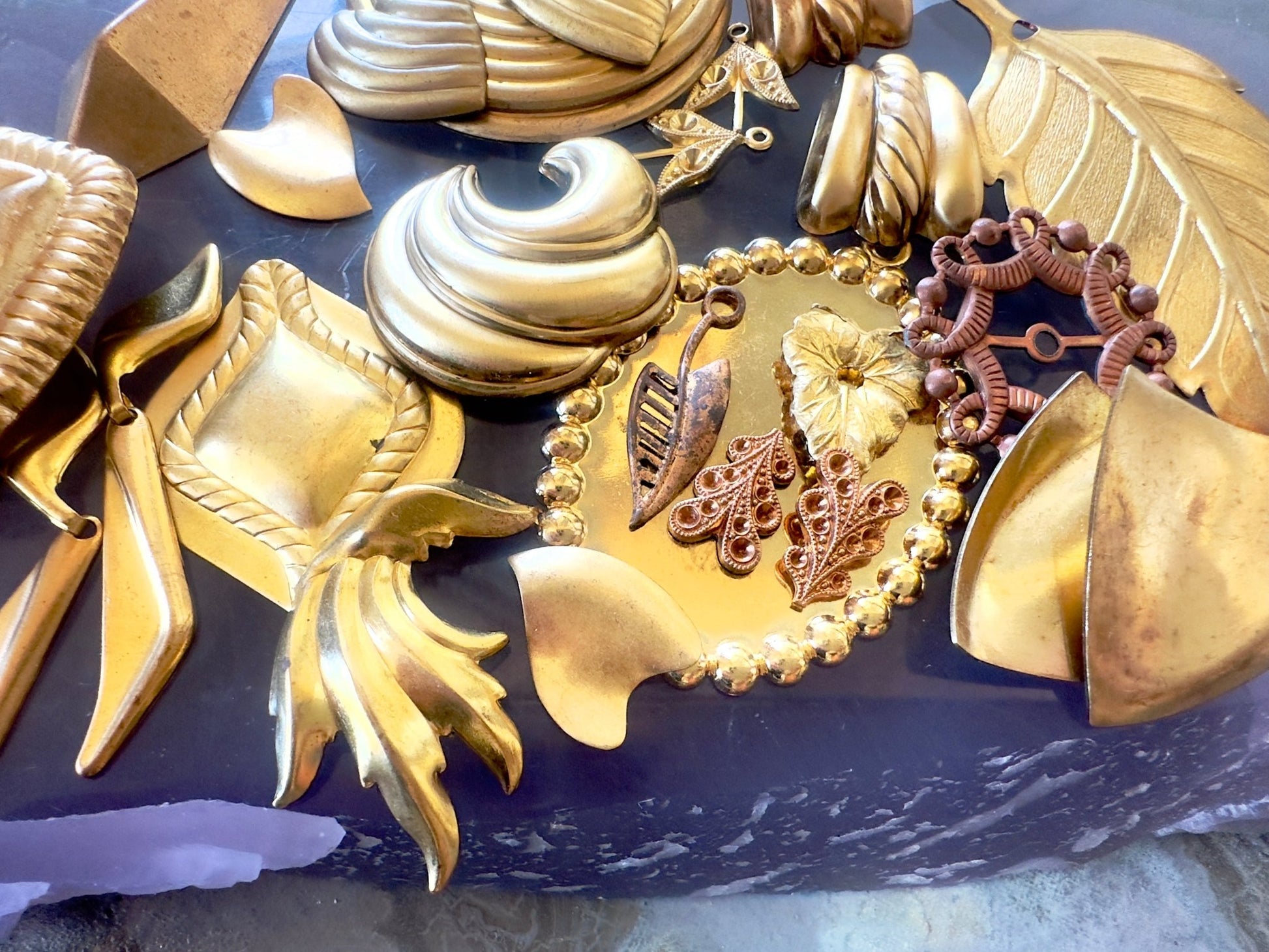 Solid Brass Stampings Variety Pack (2 oz) - 5/28/25 - Vintaj Live Shop ID