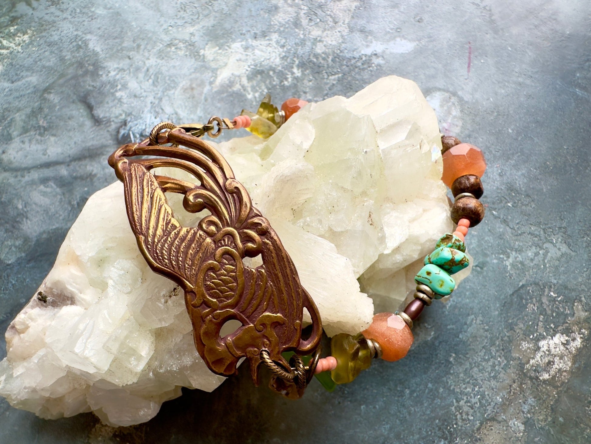 Sunlit Paradise - Bracelet Kit - Vintaj Idaho Design - 8/27/2025 - Vintaj Live Shop ID