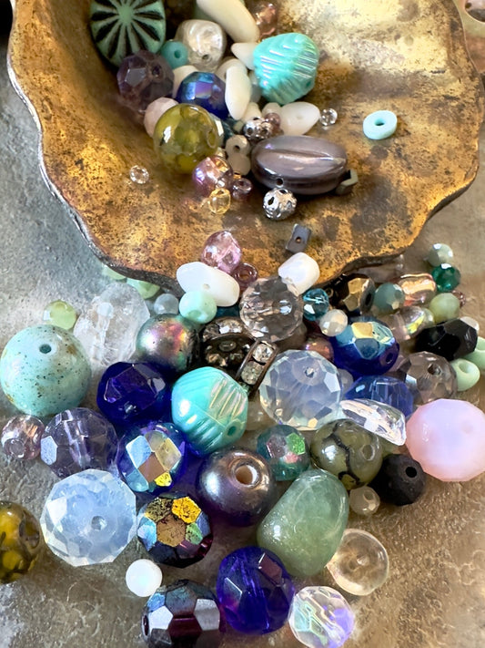 Tidepool Treasure - 1 oz Vintage Bead Mix - Vintaj Idaho Design - 6/25/2025 - Vintaj Live Shop ID