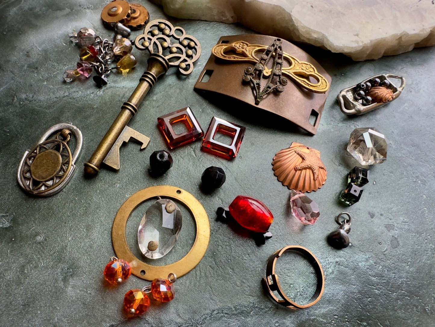 Treasured Inferno - Jewelry Inspo Collection - Vintaj Idaho - 01/30/2026 - Vintaj Live Shop ID