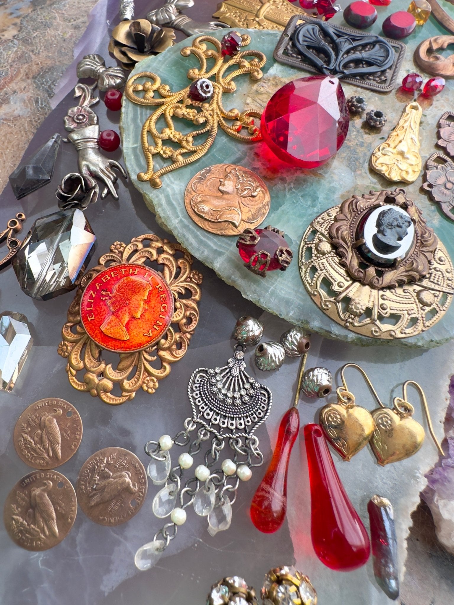 Tuesday OAK Drop! 1 - One Of A Kind Curated Lot - Vintaj Idaho Design - 10/21/25 - Vintaj Live Shop ID