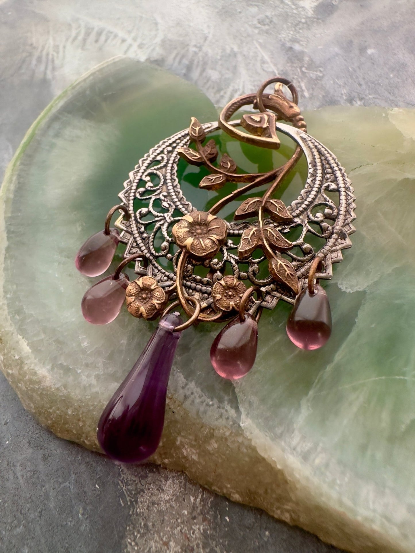 Vinery Trellis - Vintage Pendant Kit - Vintaj Idaho Design - 10/8/2025 - Vintaj Live Shop ID