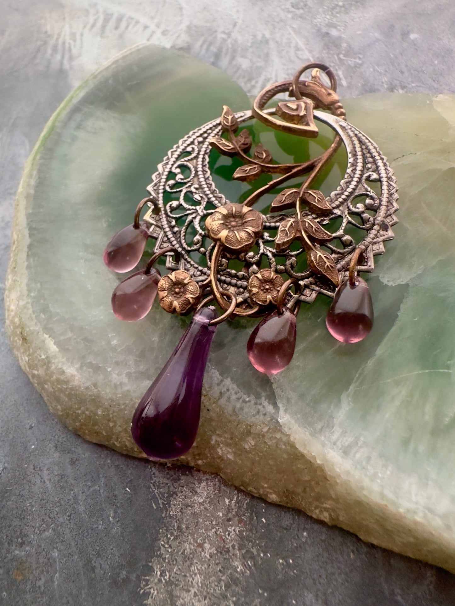 Vinery Trellis - Vintage Pendant Kit - Vintaj Idaho Design - 10/8/2025 - Vintaj Live Shop ID