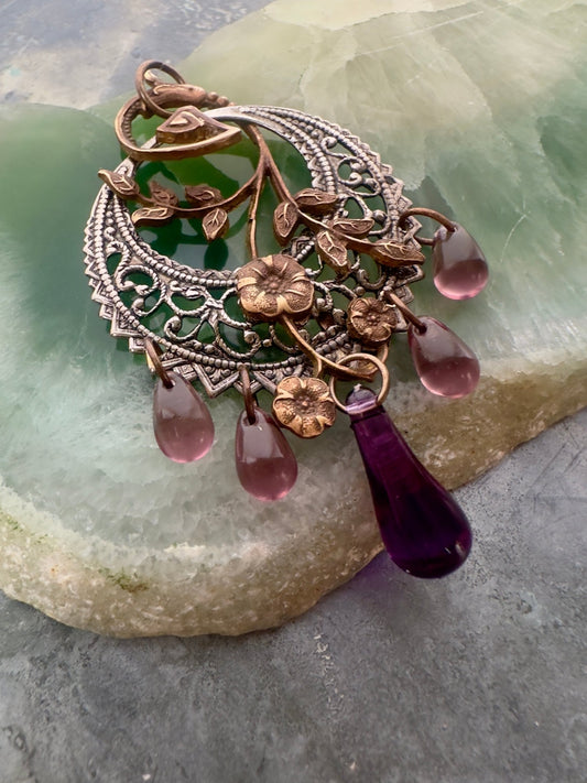 Vinery Trellis - Vintage Pendant Kit - Vintaj Idaho Design - 10/8/2025 - Vintaj Live Shop ID
