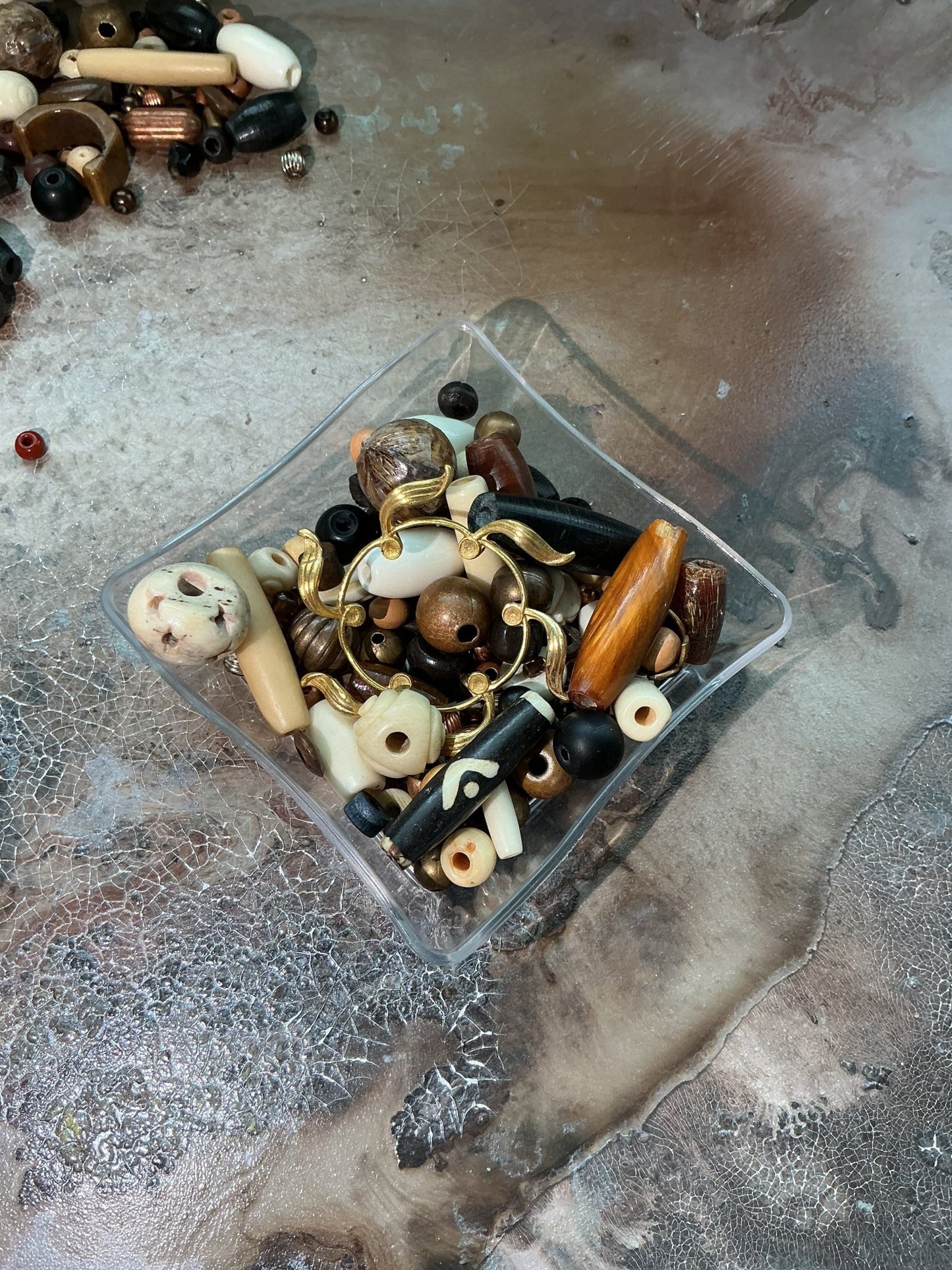 Vintage Sun Bone & Brass Deluxe Bead Mix - VLS Idaho - 5/28/26 - Vintaj Live Shop ID