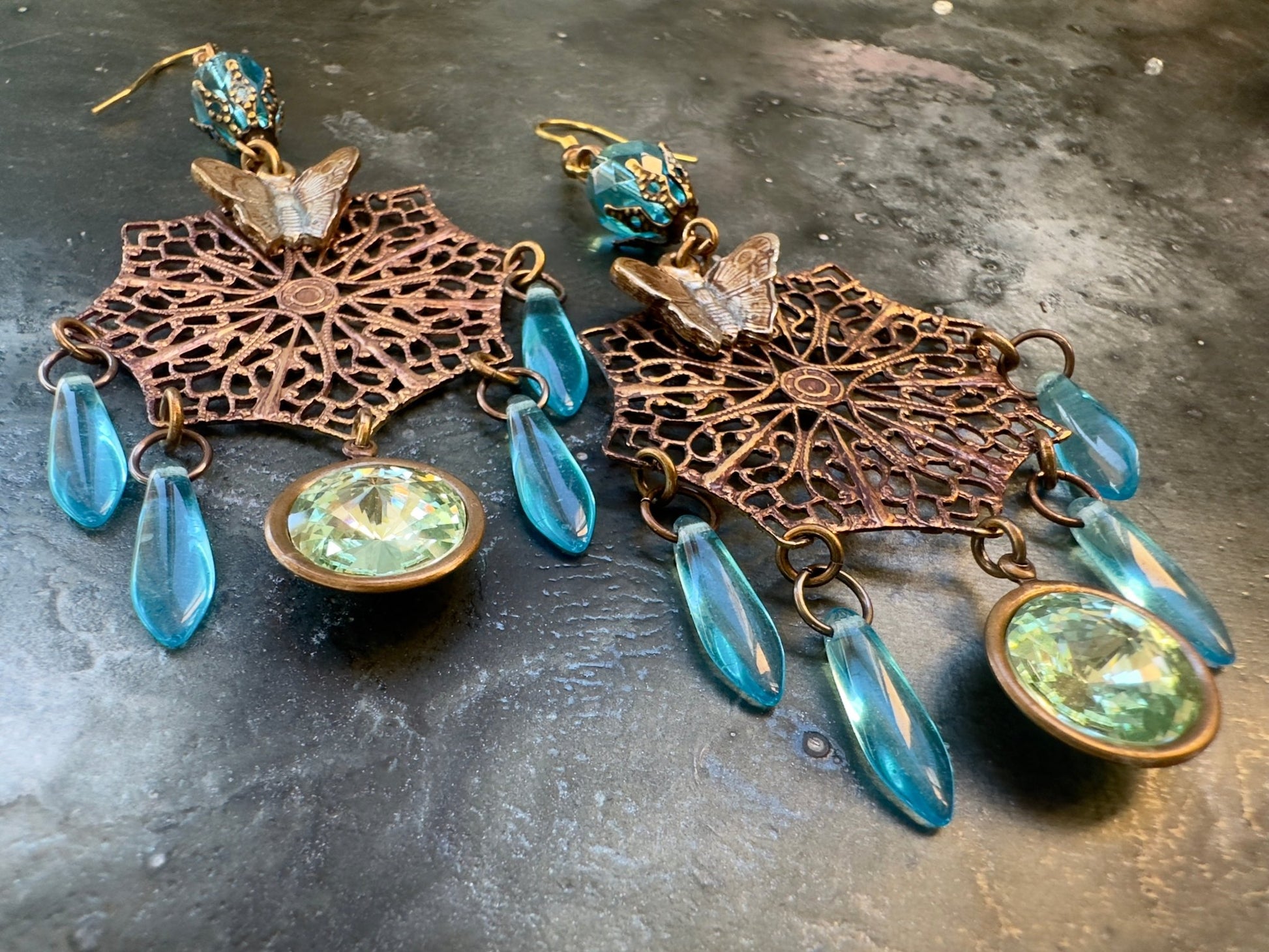 Wandering Goddess - Vintage Earrings Kit - Vintaj Idaho Design - 9/22/2025 - Vintaj Live Shop ID