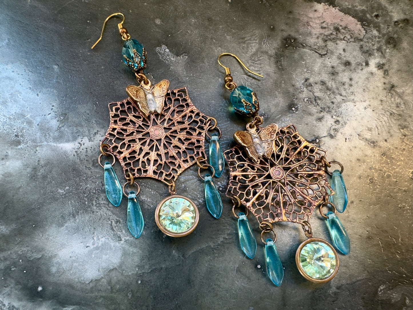 Wandering Goddess - Vintage Earrings Kit - Vintaj Idaho Design - 9/22/2025 - Vintaj Live Shop ID