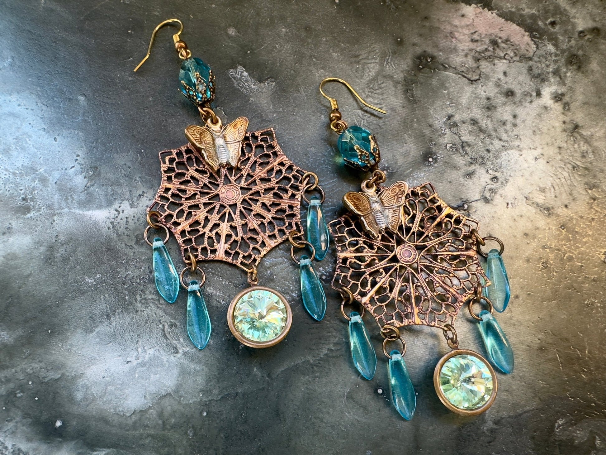 Wandering Goddess - Vintage Earrings Kit - Vintaj Idaho Design - 9/22/2025 - Vintaj Live Shop ID