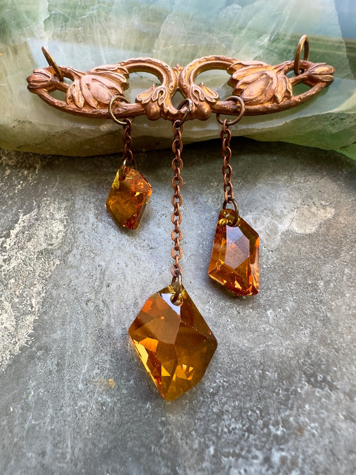 Wandering Lillies - Vintage Pendant Kit - Vintaj Idaho Design - 10/8/2025 - Vintaj Live Shop ID
