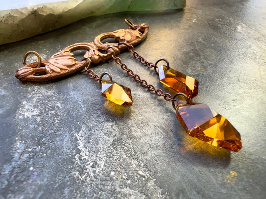 Wandering Lillies - Vintage Pendant Kit - Vintaj Idaho Design - 10/8/2025 - Vintaj Live Shop ID