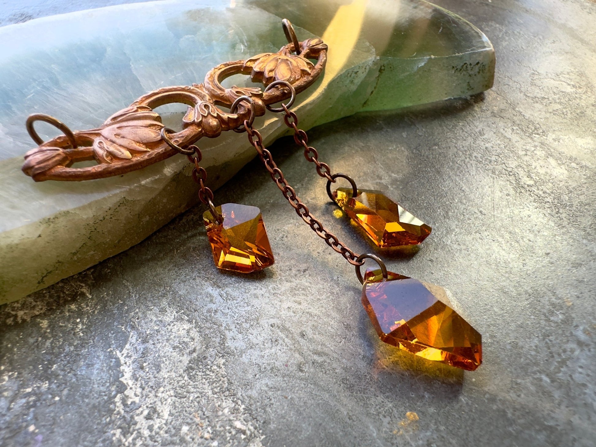 Wandering Lillies - Vintage Pendant Kit - Vintaj Idaho Design - 10/8/2025 - Vintaj Live Shop ID