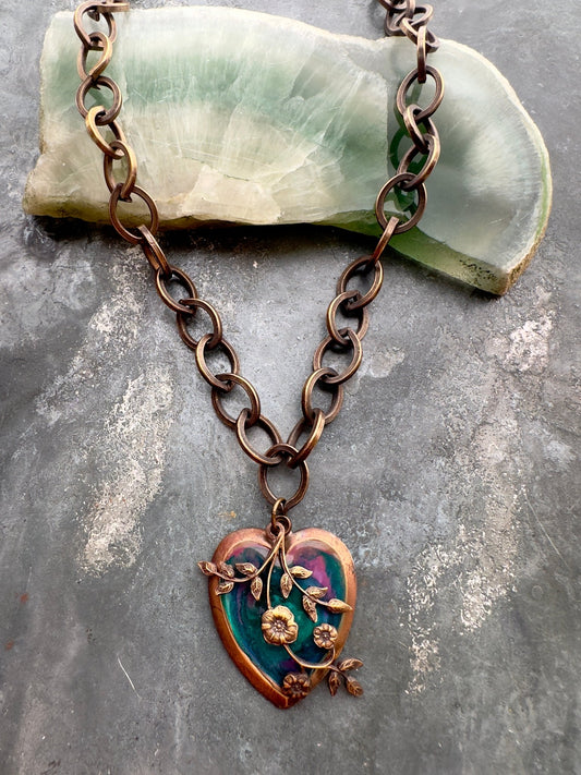 Wild Heart Necklace Kit - Vintaj Idaho Design - 10/15/2025 - Vintaj Live Shop ID