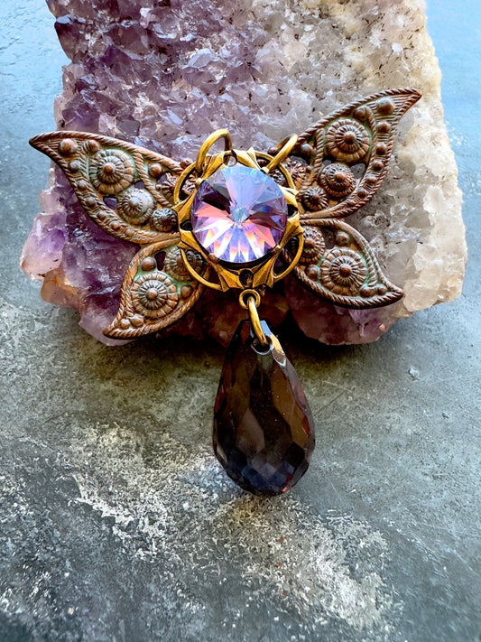 Wildwing Mist Pendant Kit - Vintaj Idaho Design - 8/13/2025 - Vintaj Live Shop ID