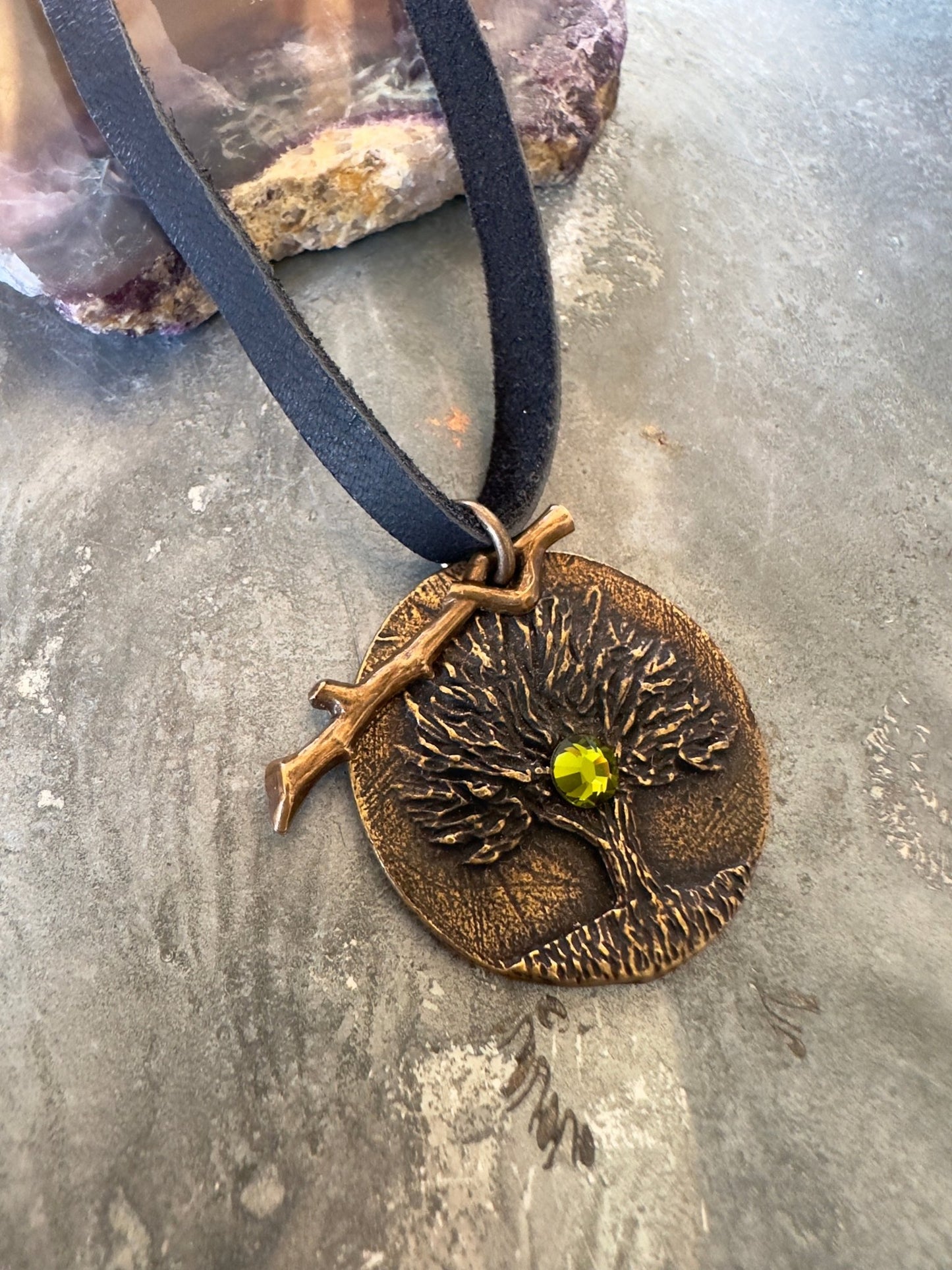Wise Woods - Mackie Made Finished Necklace - Idaho Vintaj Design - 8/12/2025 - Vintaj Live Shop ID