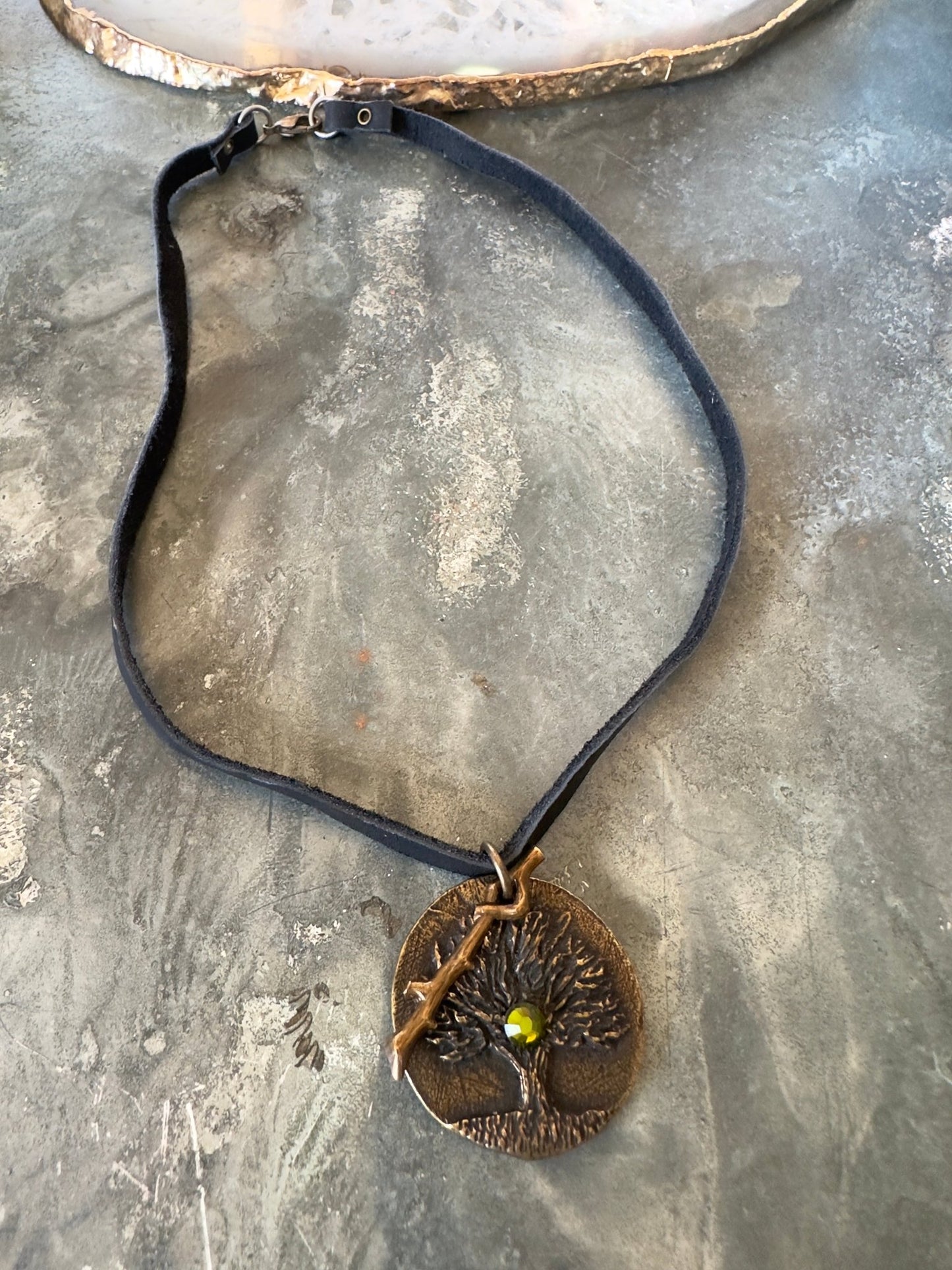 Wise Woods - Mackie Made Finished Necklace - Idaho Vintaj Design - 8/12/2025 - Vintaj Live Shop ID