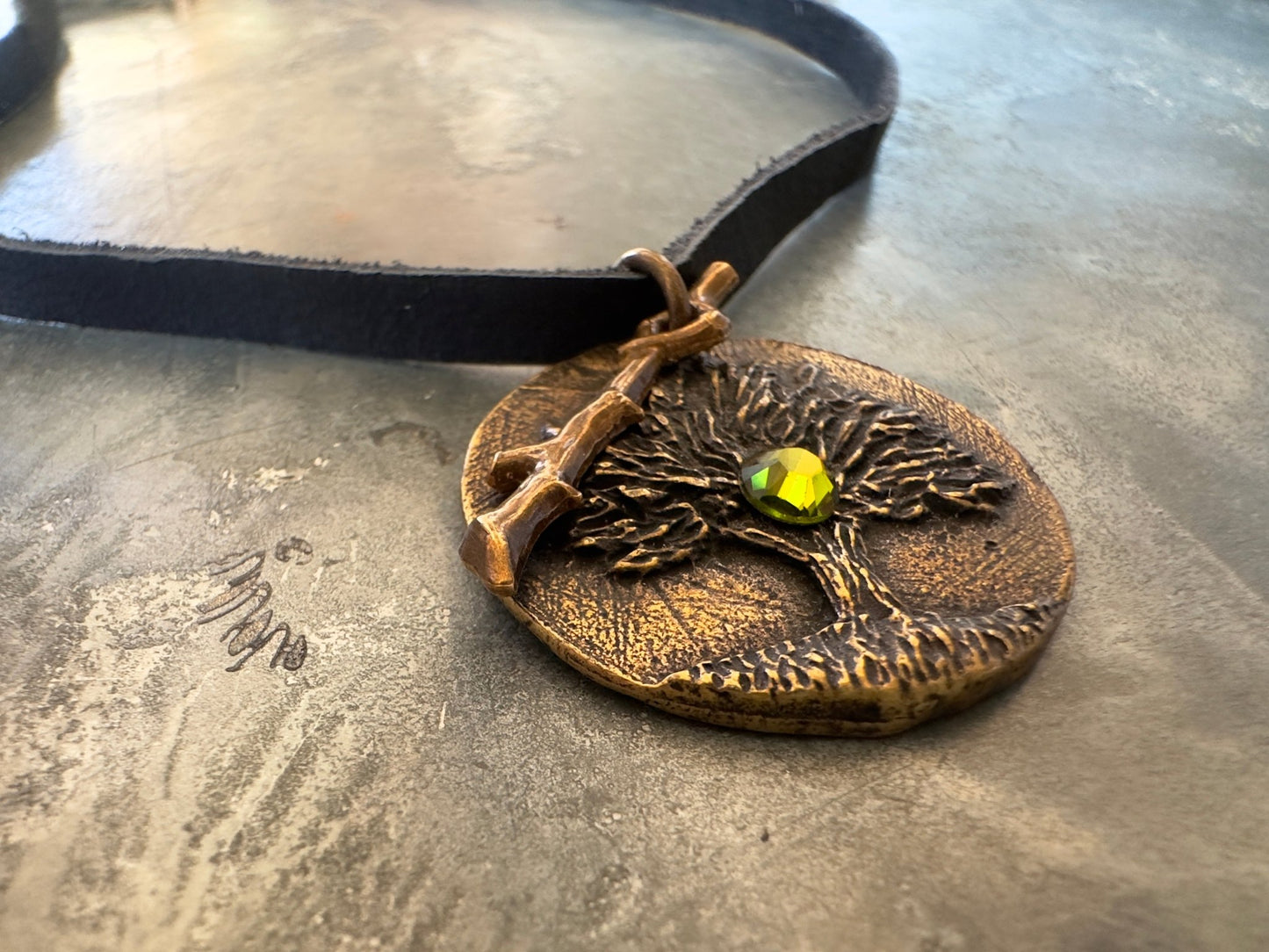 Wise Woods - Mackie Made Finished Necklace - Idaho Vintaj Design - 8/12/2025 - Vintaj Live Shop ID