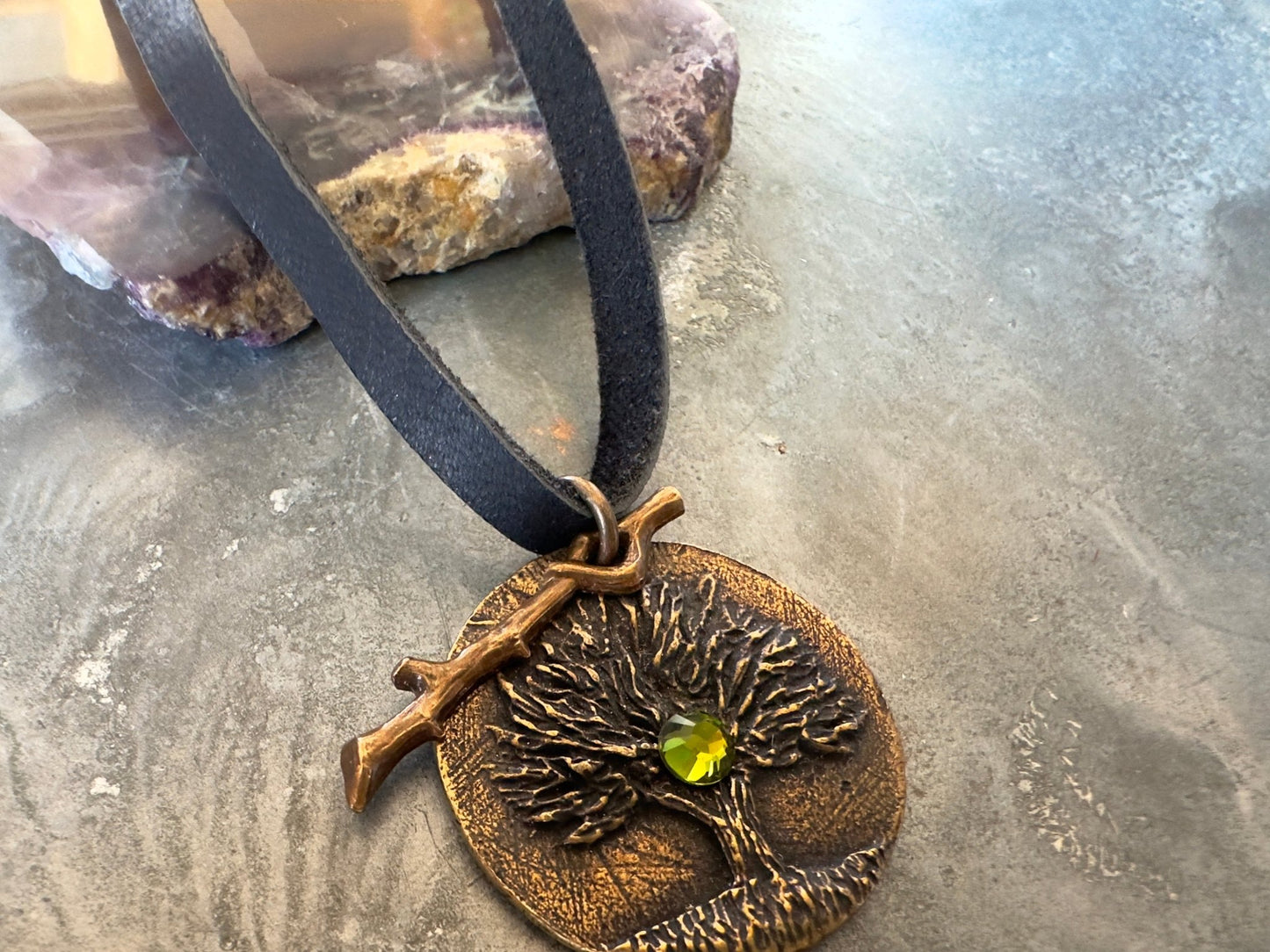 Wise Woods - Mackie Made Finished Necklace - Idaho Vintaj Design - 8/12/2025 - Vintaj Live Shop ID