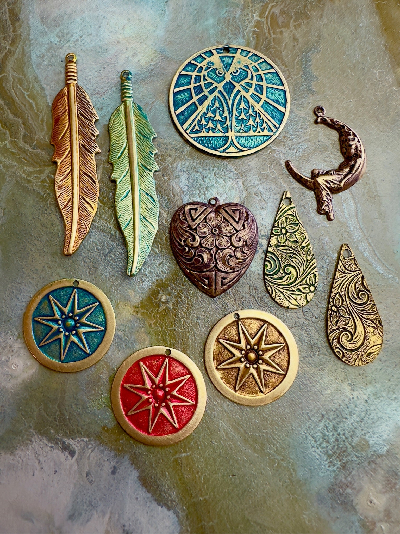 12 Pcs Antiquing Variety Pack - Vintaj Design - 3/5/25 - Vintaj Live Shop ID