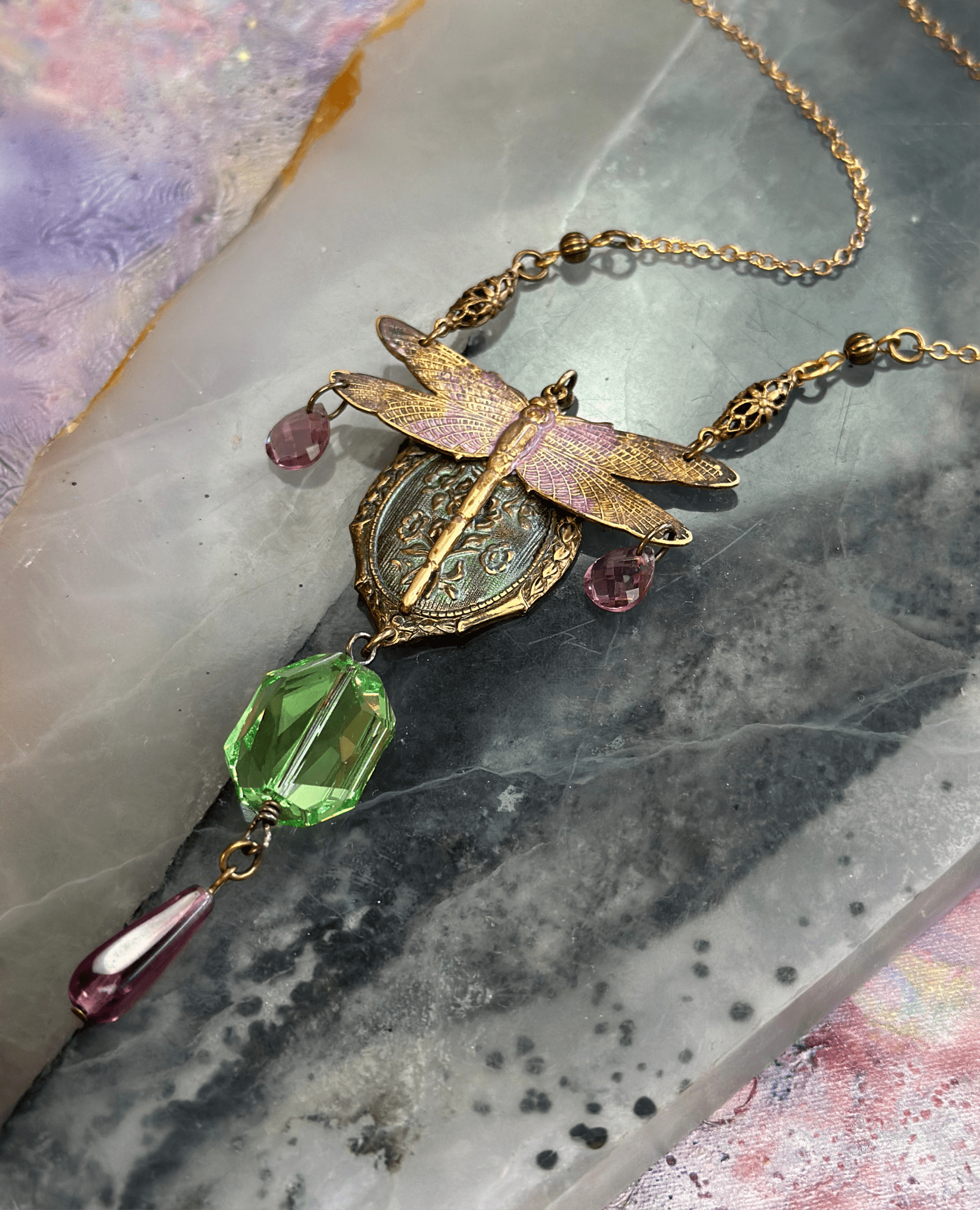 Dragonfly Romance Necklace Kit - Vintaj Design - 4/9/2025 - Vintaj Live Shop