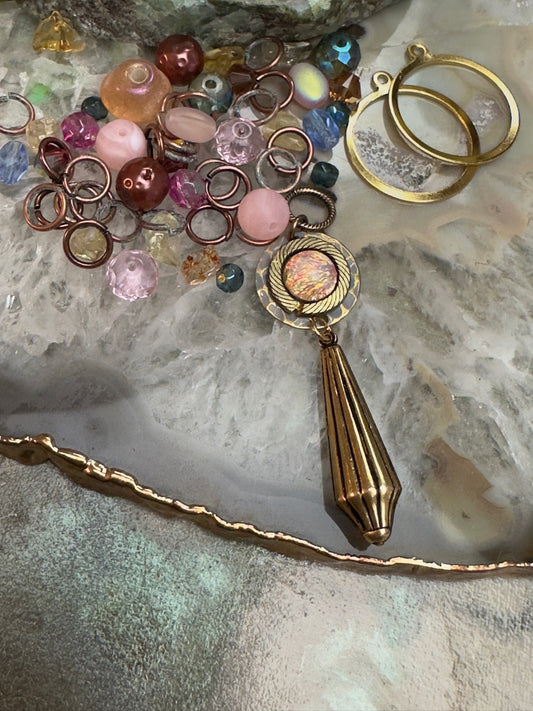 Opal Enchantress Pendant Design Mix - Vintaj Design - 1/29/25 - Vintaj Live Shop