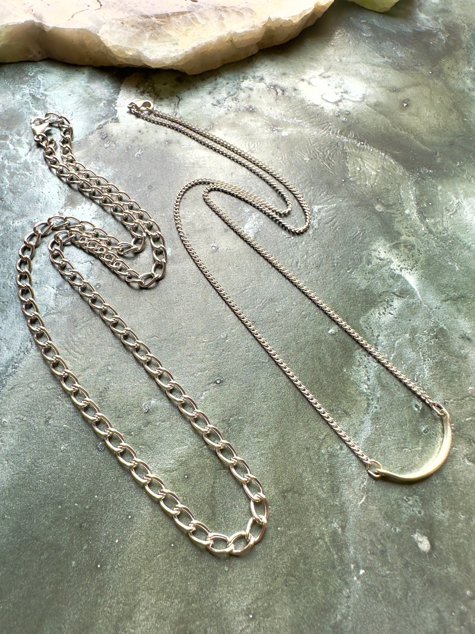 6 Finished Necklace Chains Collection - 14k, SS, NBS - Vintaj Idaho Design - 11/5/2025 - 40% OFF! - Vintaj Live Shop ID