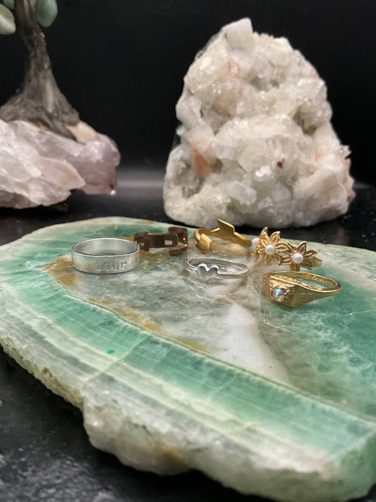 6 Mixed Metals Vintaj Ring Pack - VLS Idaho - 8/13/26 - Vintaj Live Shop ID