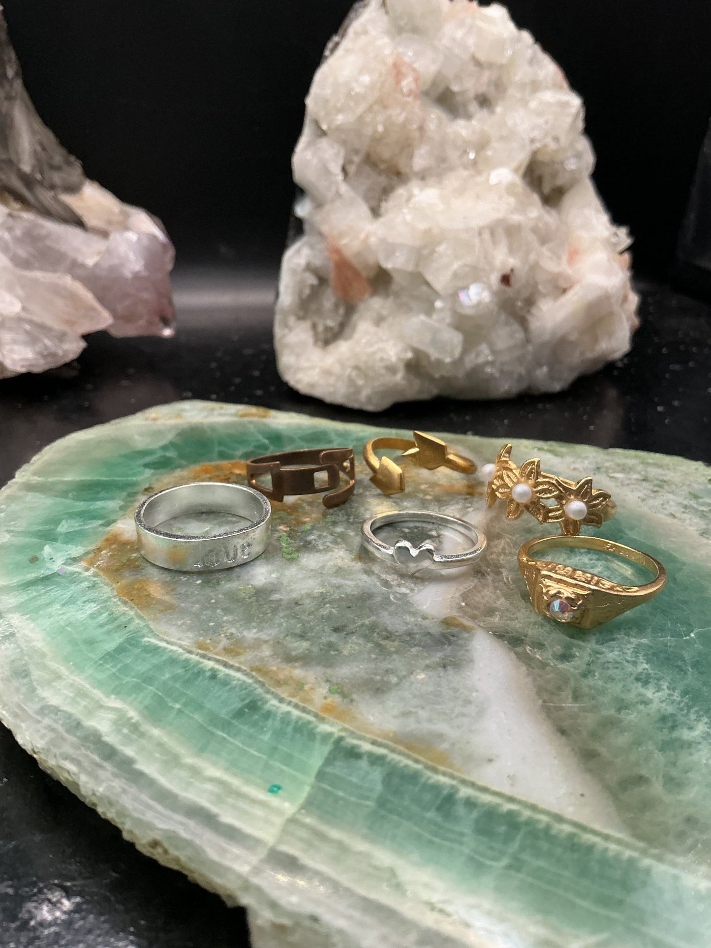 6 Mixed Metals Vintaj Ring Pack - VLS Idaho - 8/13/26 - Vintaj Live Shop ID
