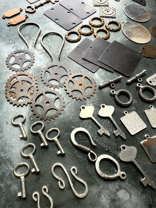 80+ pcs Steampunk Lot - Vintaj Idaho - 12/3/25 - Vintaj Live Shop ID