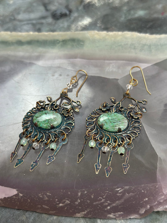 Garden Falls Earrings Kit - Vintaj Design - 3/19/25 - Vintaj Live Shop