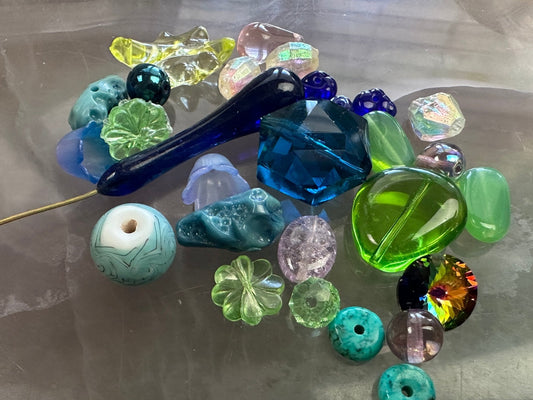 Garden Bluebell Bead & Crystal Mix - Vintaj Design - 3/26/2025 - Vintaj Live Shop