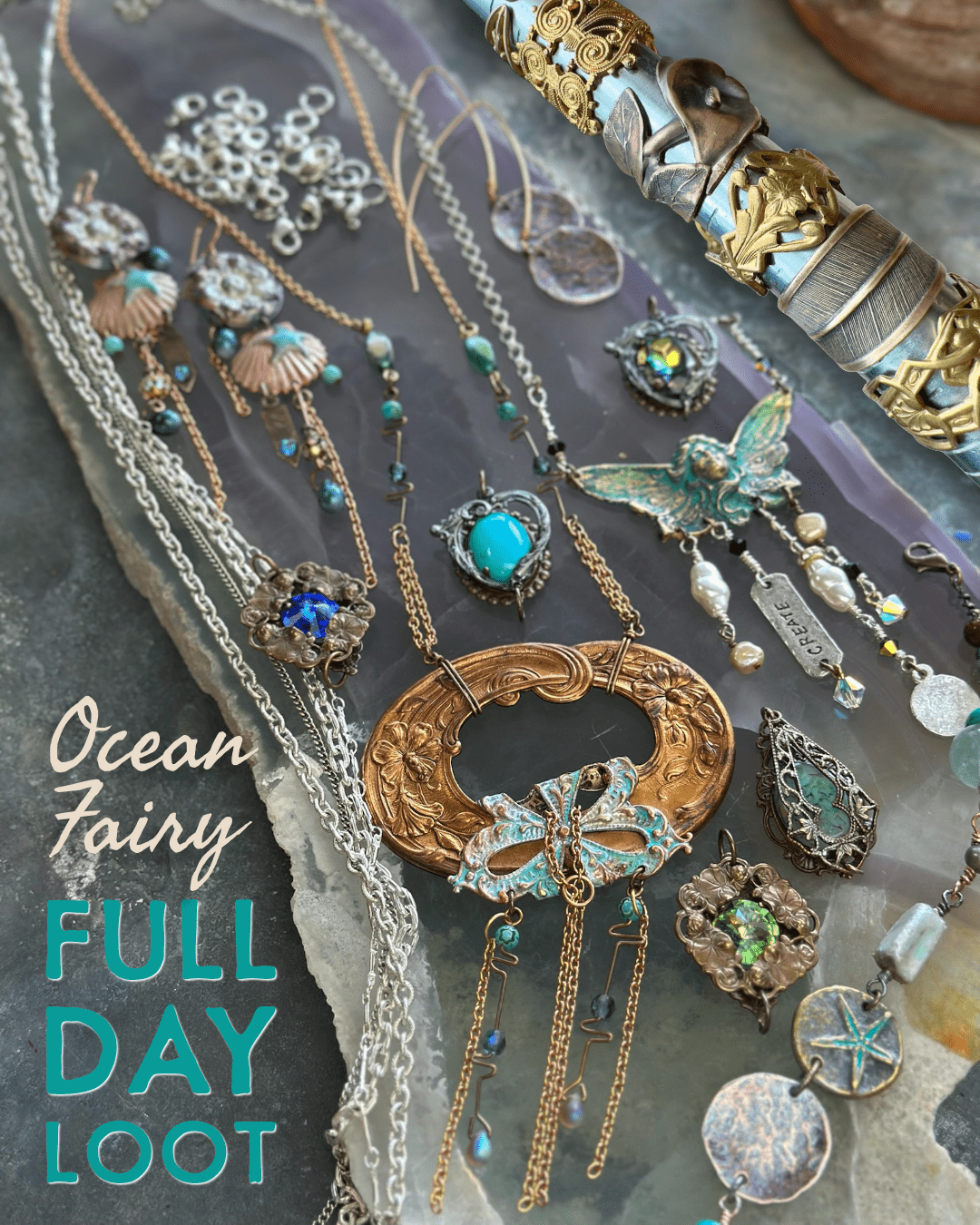 Ocean Fairy Full Day Loot - Vintaj Design - 4/2/2025 - Vintaj Live Shop