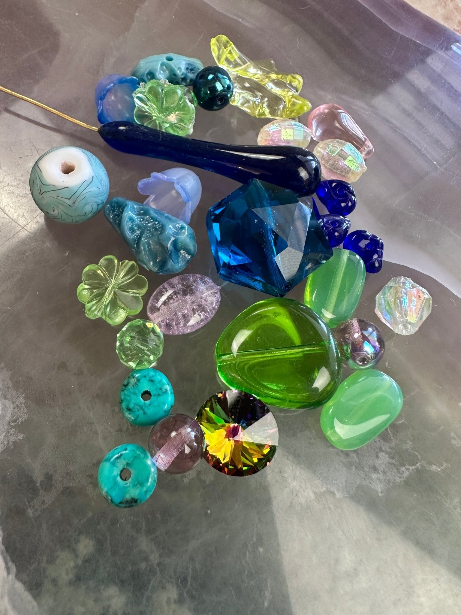 Garden Bluebell Bead & Crystal Mix - Vintaj Design - 3/26/2025 - Vintaj Live Shop