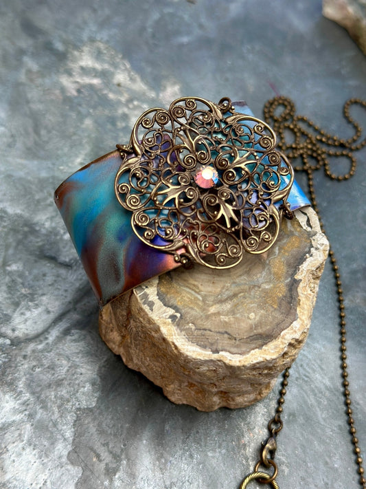 Realms of the Deep Necklace, Bracelet, Earrings Kit - Vintaj Design - 2/12/25 - Vintaj Live Shop