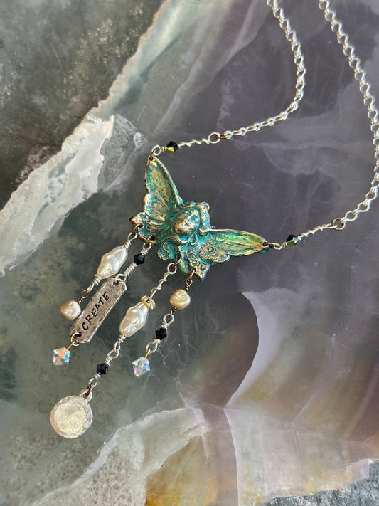 Sea Nymph Necklace Kit - Vintaj Design - 4/2/2025 - Vintaj Live Shop