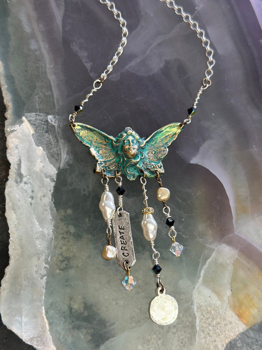 Sea Nymph Necklace Kit - Vintaj Design - 4/2/2025 - Vintaj Live Shop