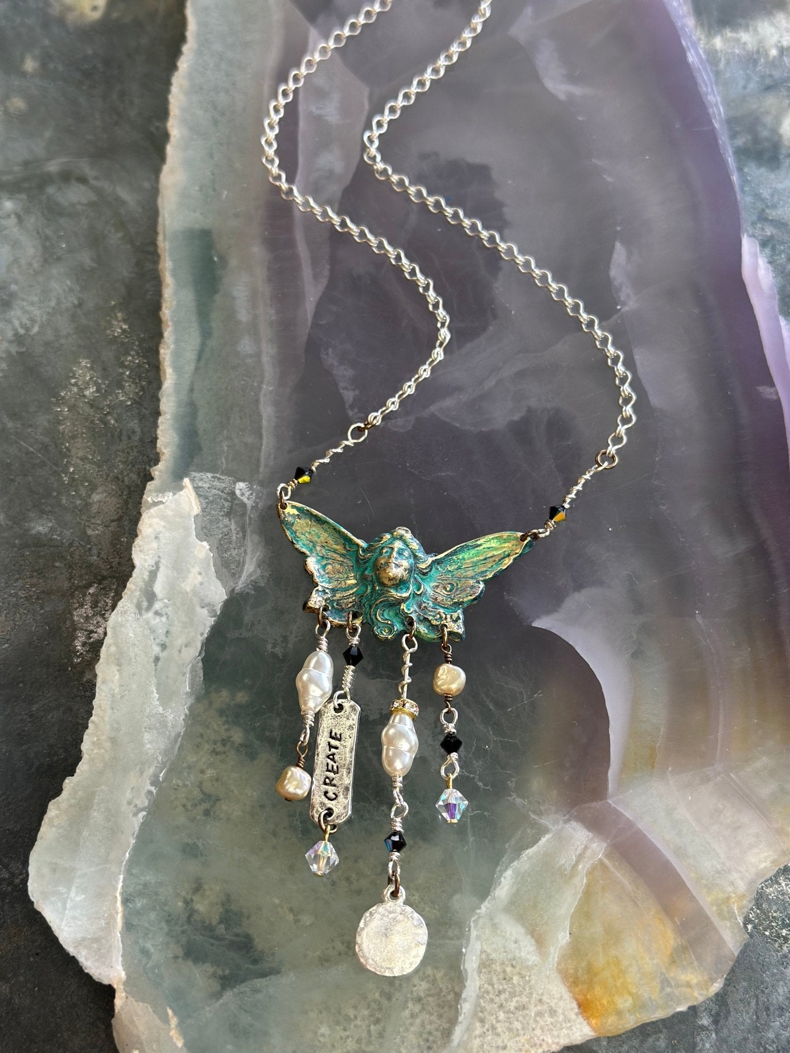 Sea Nymph Necklace Kit - Vintaj Design - 4/2/2025 - Vintaj Live Shop