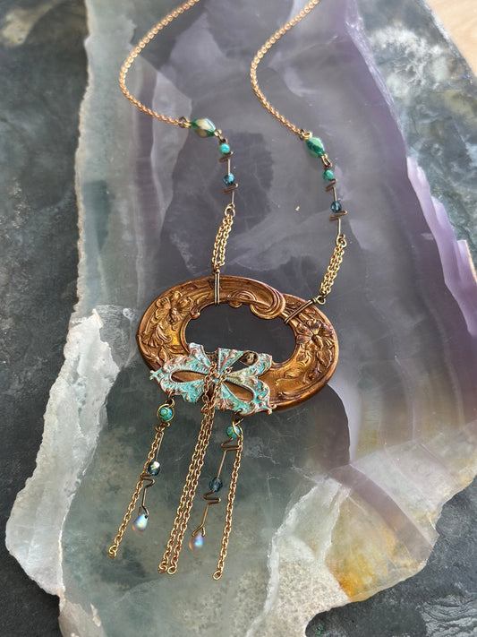 Floral Reef Necklace Kit - Vintaj Design - 4/2/2025 - Vintaj Live Shop