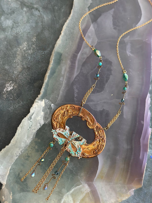 Floral Reef Necklace Kit - Vintaj Design - 4/2/2025 - Vintaj Live Shop