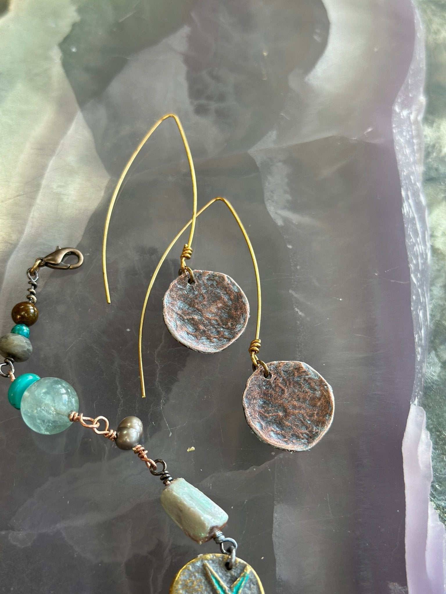 Tide Pool Bracelet Earrings Kit - Vintaj Design - 4/2/2025 - Vintaj Live Shop