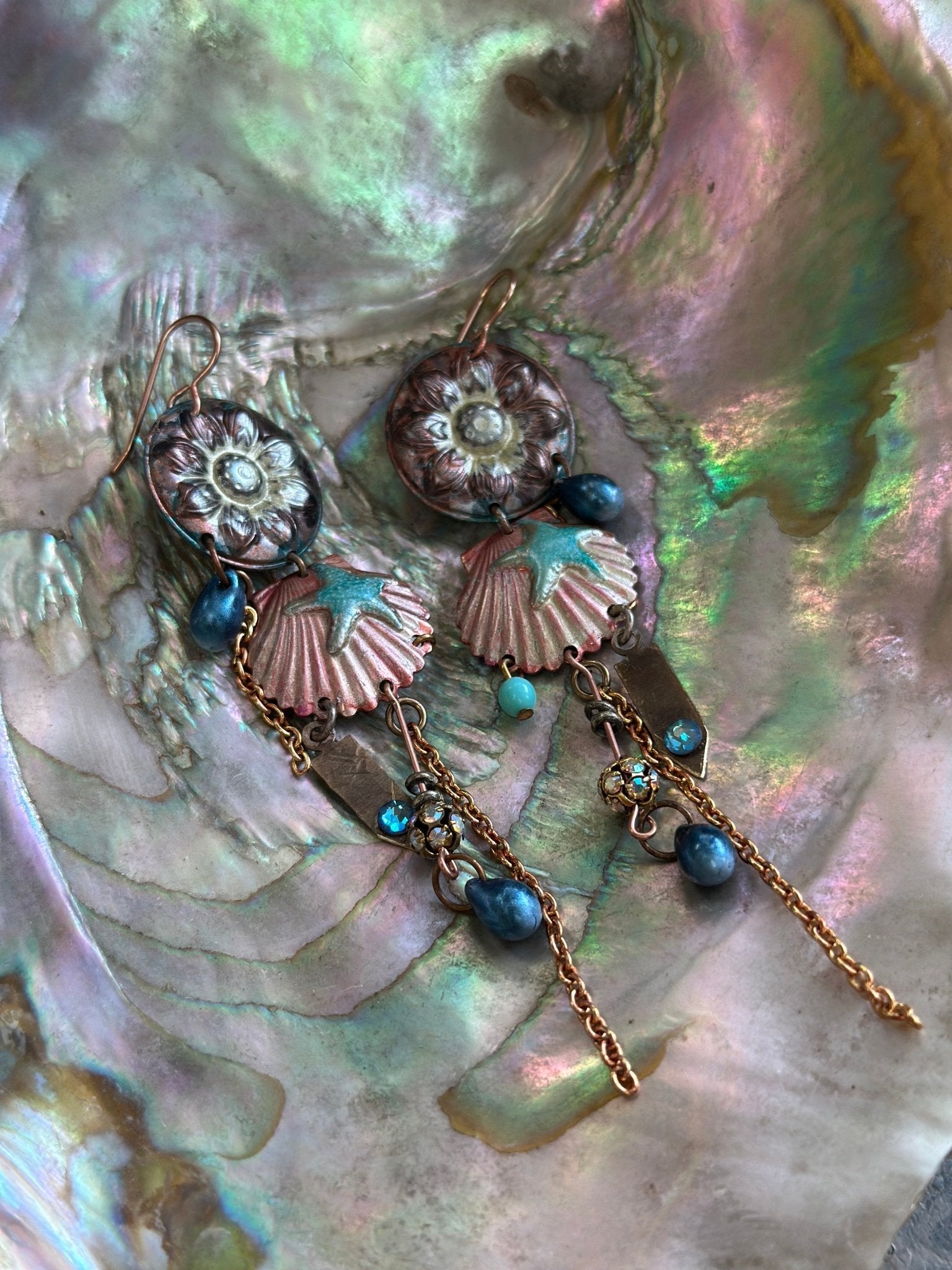 Sea Capsule Earrings Kit - Vintaj Design - 4/2/2025 - Vintaj Live Shop