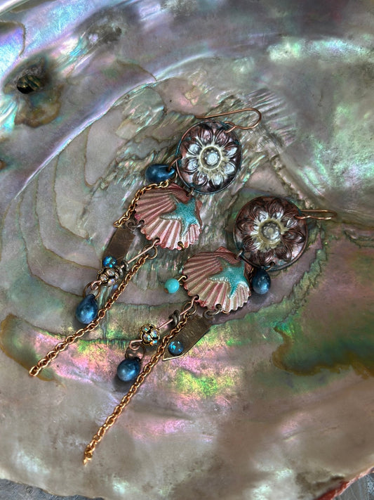 Sea Capsule Earrings Kit - Vintaj Design - 4/2/2025 - Vintaj Live Shop