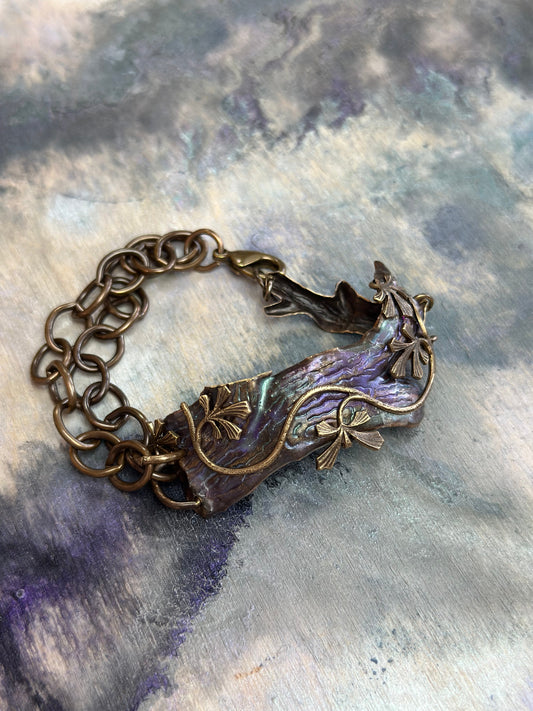 Fallen Tree Bracelet Kit - Vintaj Design - 4/9/2025