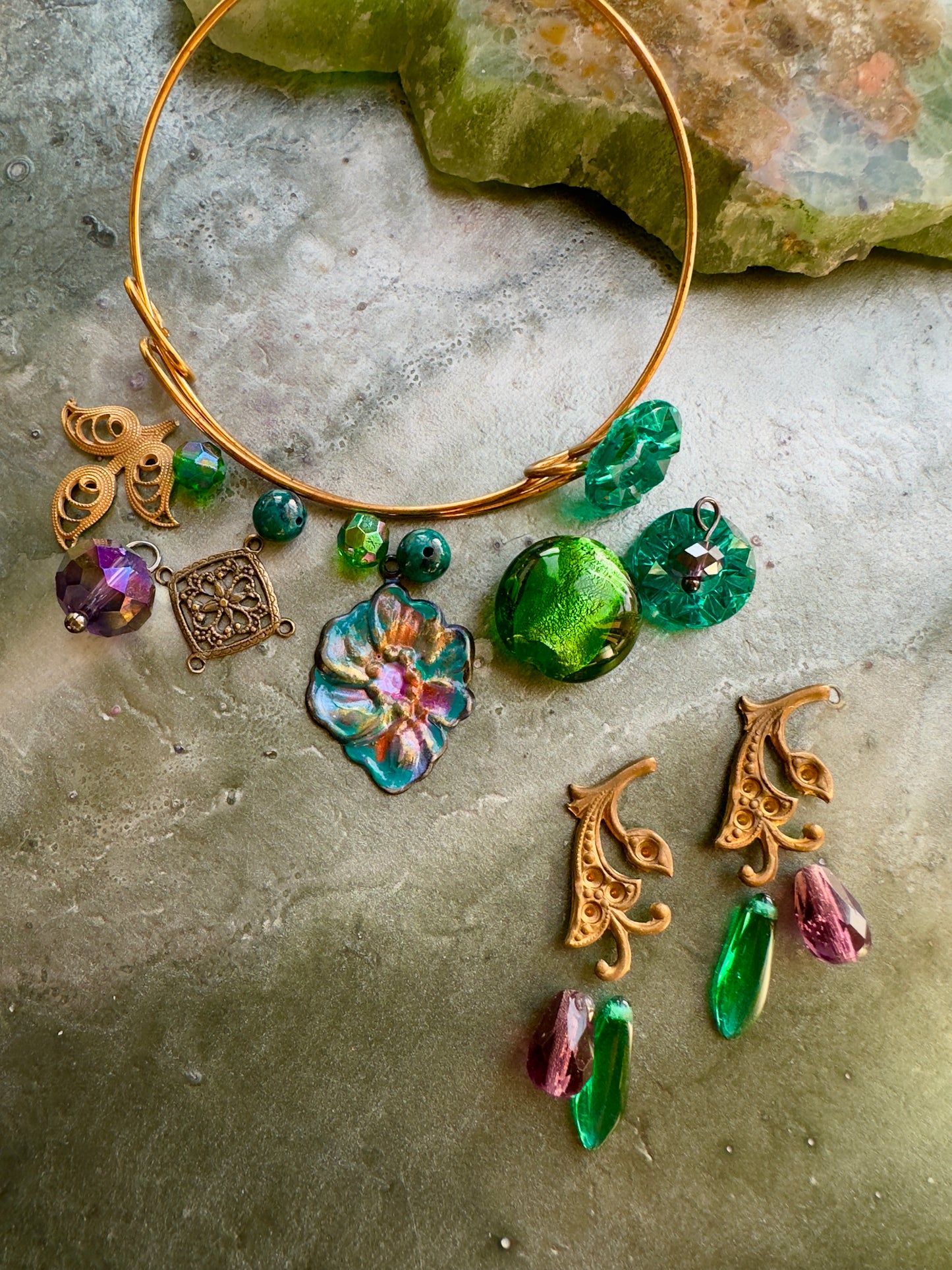 Venetian Plume - Bracelet Earrings Inspo Pack - Vintaj Idaho - 12/11/2025