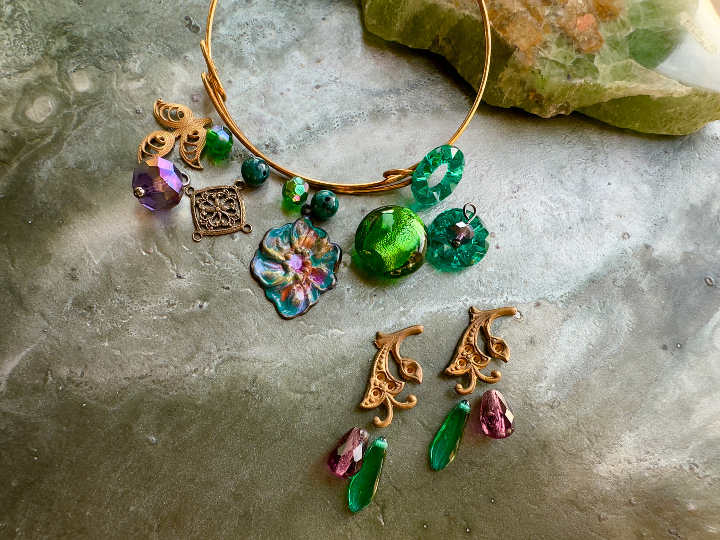 Venetian Plume - Bracelet Earrings Inspo Pack - Vintaj Idaho - 12/11/2025