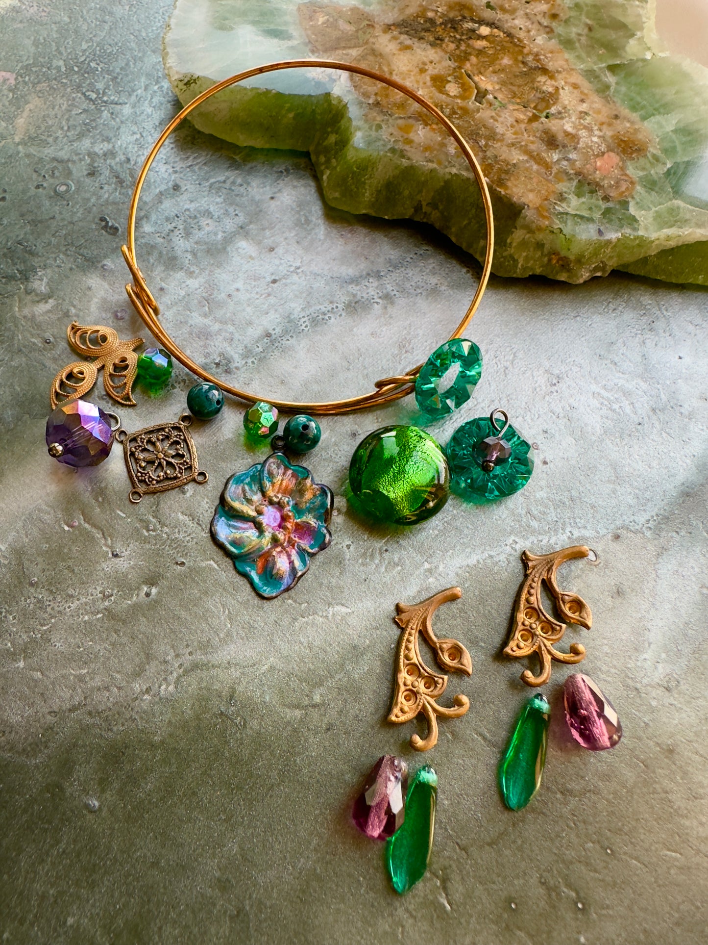 Venetian Plume - Bracelet Earrings Inspo Pack - Vintaj Idaho - 12/11/2025