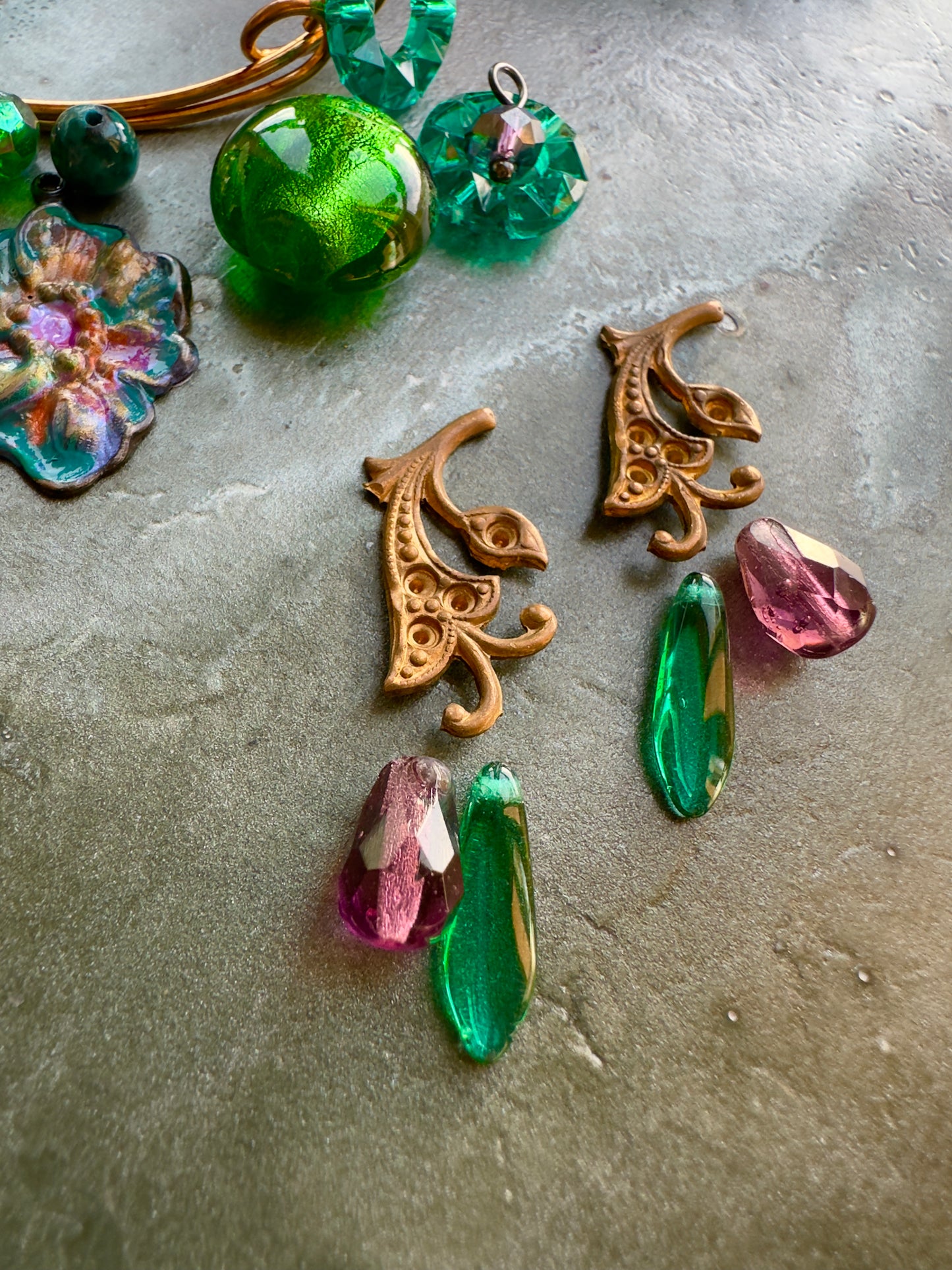 Venetian Plume - Bracelet Earrings Inspo Pack - Vintaj Idaho - 12/11/2025