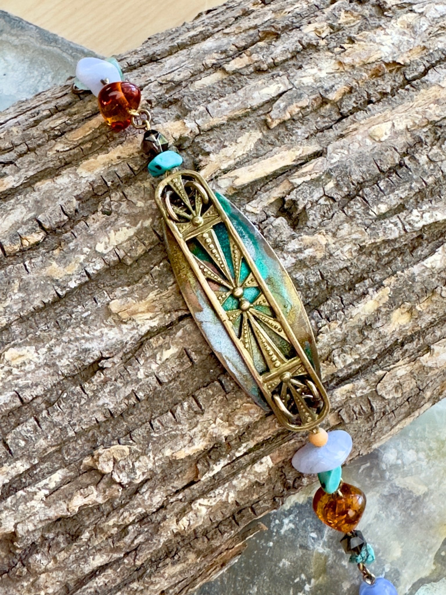 Earth & Gem - Gemstone Layered Bracelet Kit - Vintaj Design - 4/23/2025 - Vintaj Live Shop