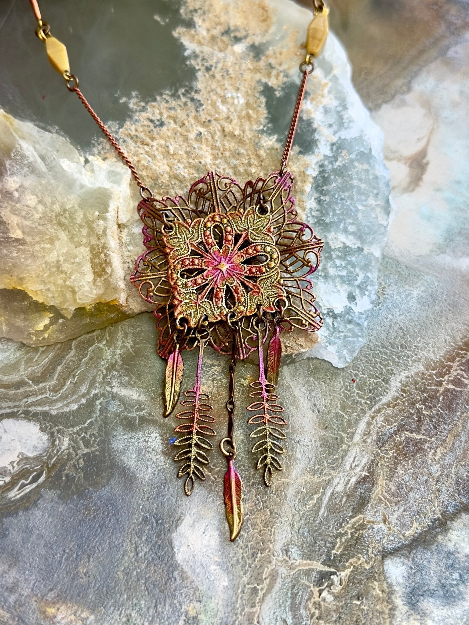 Fairy Fringe Necklace Kit - Vintaj Design - 4/23/2025 - Vintaj Live Shop