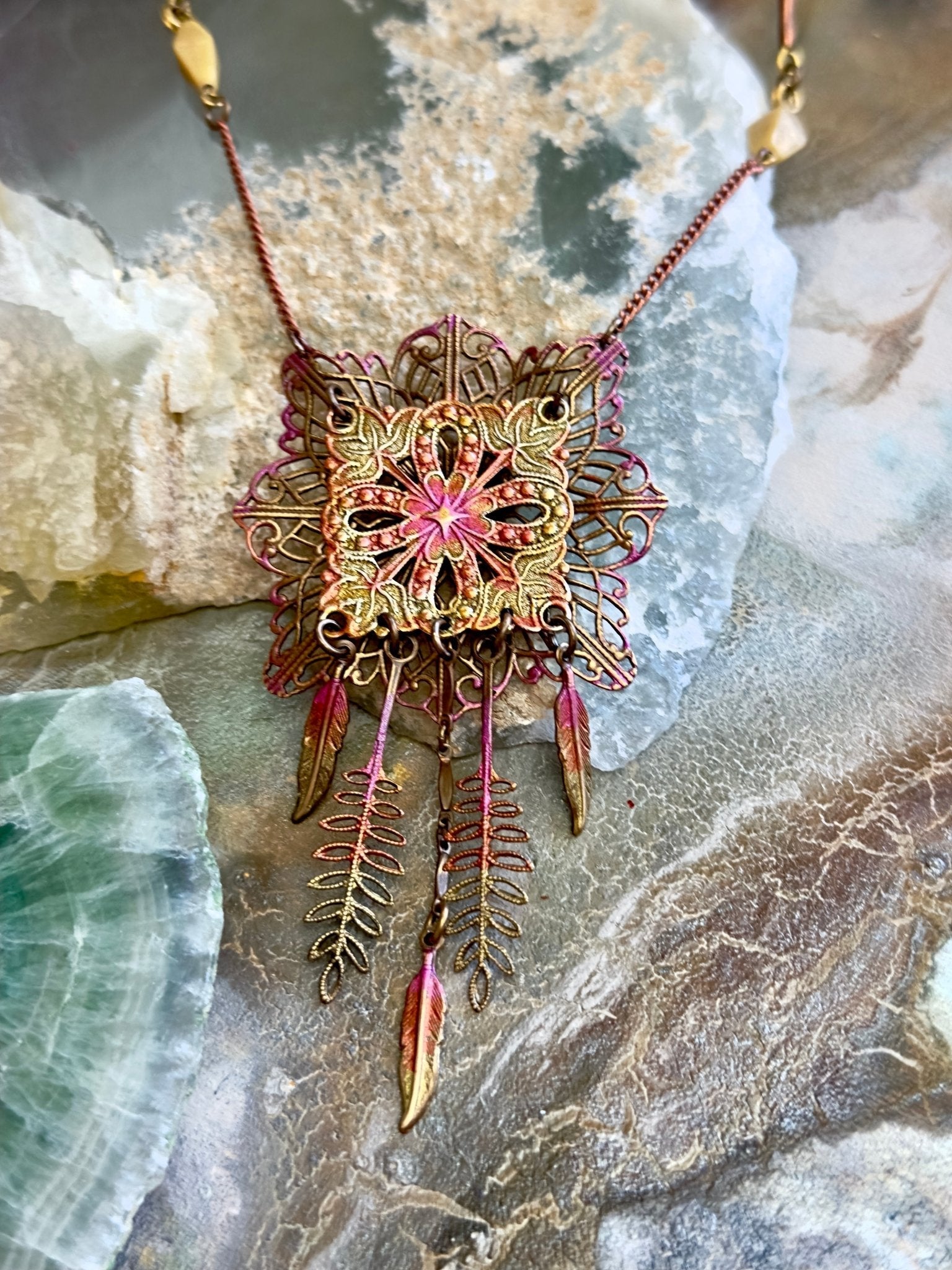 Fairy Fringe Necklace Kit - Vintaj Design - 4/23/2025 - Vintaj Live Shop